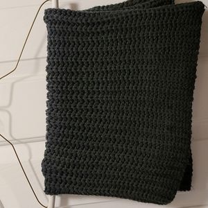 New York and Company Black Cowl-neck Scarf